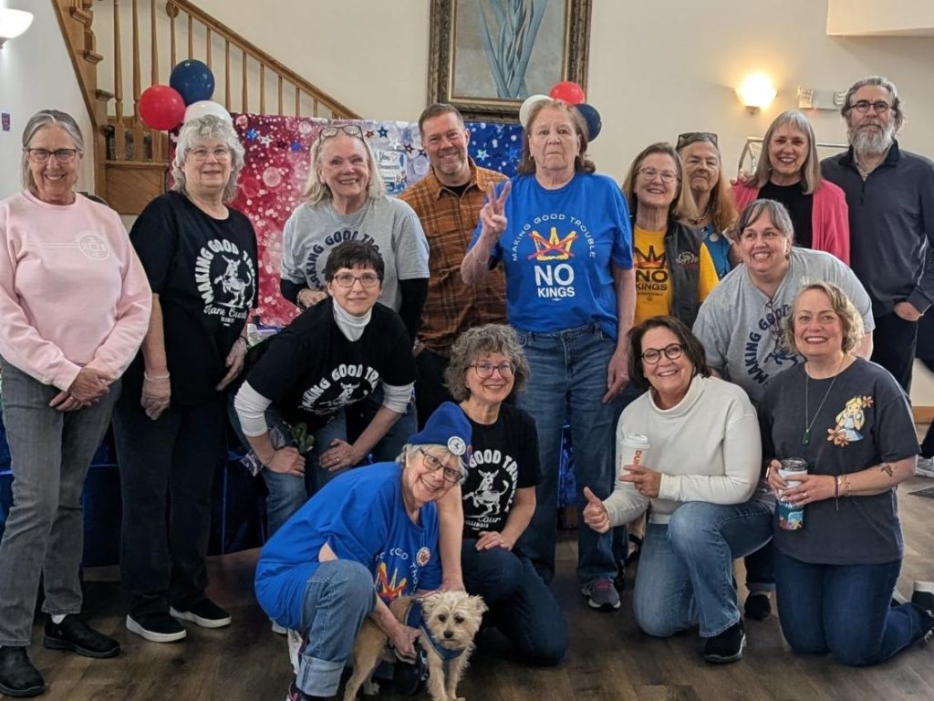 the good truble club at the heritage woods senior shopping day